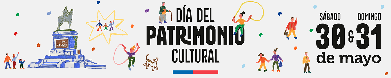 banner fondo balnco dia del patrimonio cultural 30 y 31 de mayo