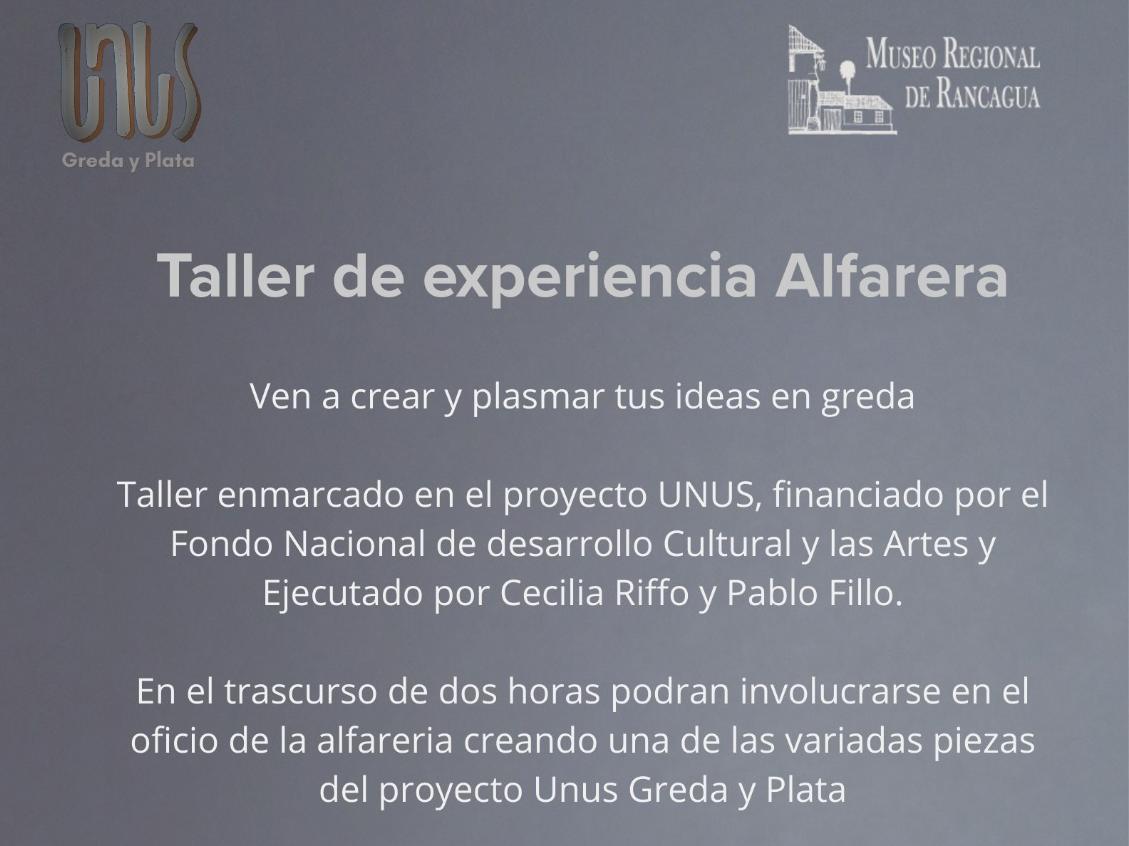 Taller de experiencia alfarera