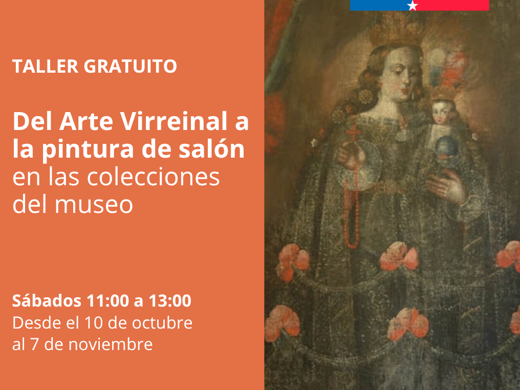 foto virgen de pomata y texto "Del arte virreinal a la pintura de salón"