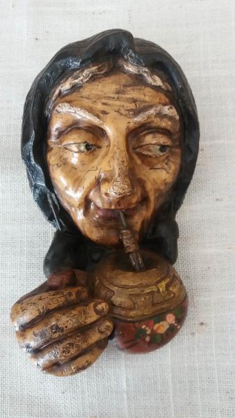 Figura de yeso "La viejita matera" Figura de yeso "La viejita matera"