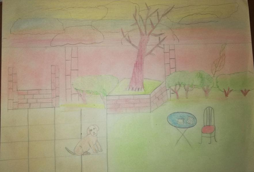 Mi rincón favorito es el patio de mi casa Mi rincón favorito es el patio de mi casa