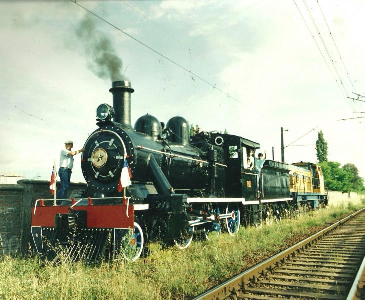 Locomotora a vapor 57, n°607 Locomotora a vapor 57, n°607