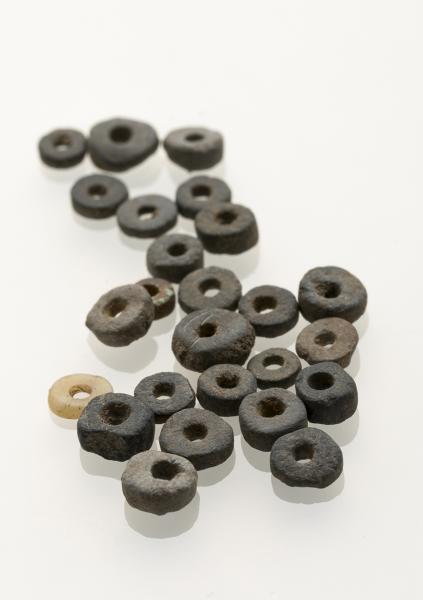 Conjunto cuentas de lutita