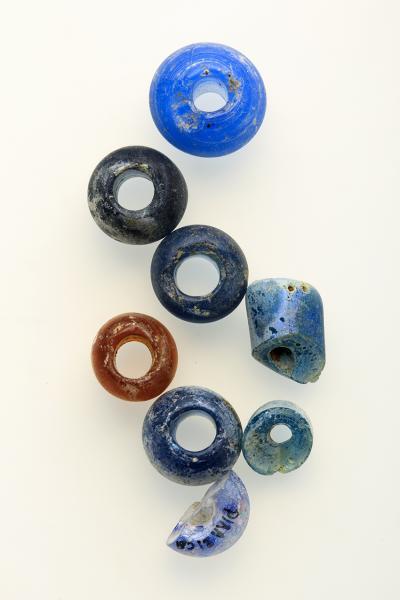 Conjunto de cuentas de vidrio